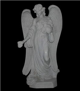 Hand Carved White Marble Sculptured Human Statues, Women Sculptures