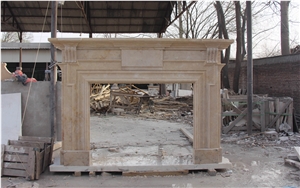 Handcarved Fireplace Mantels. Overmantel