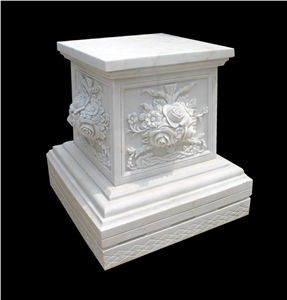 Handcarved Marble Columns Carved Pillars