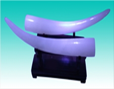 Handcarved Sculpture White Jade