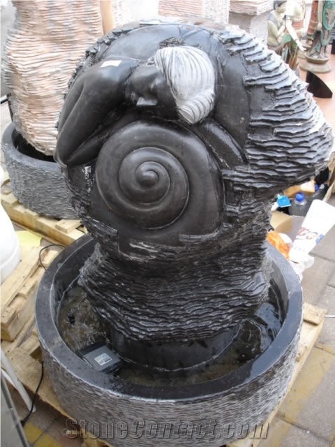 Marble Abstract Fountain Garden Fountains Landscaping Fountain