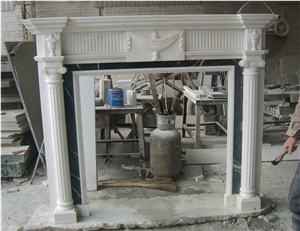 Marble Fireplace Mantel Mantel Fireplace Surround