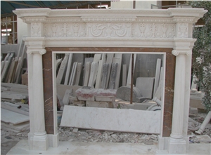 Marble Fireplace Mantel Mantel Fireplace Surround