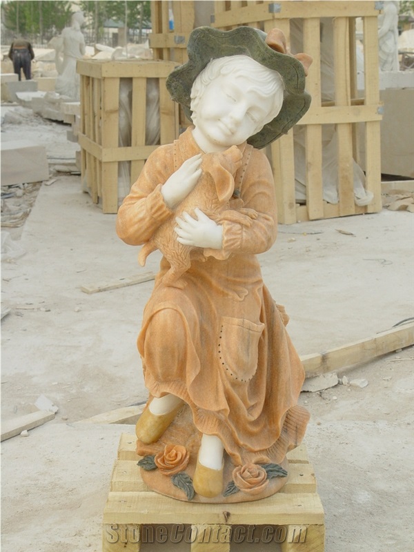 Marble Stone Human Sculptures Marble Garden Statues