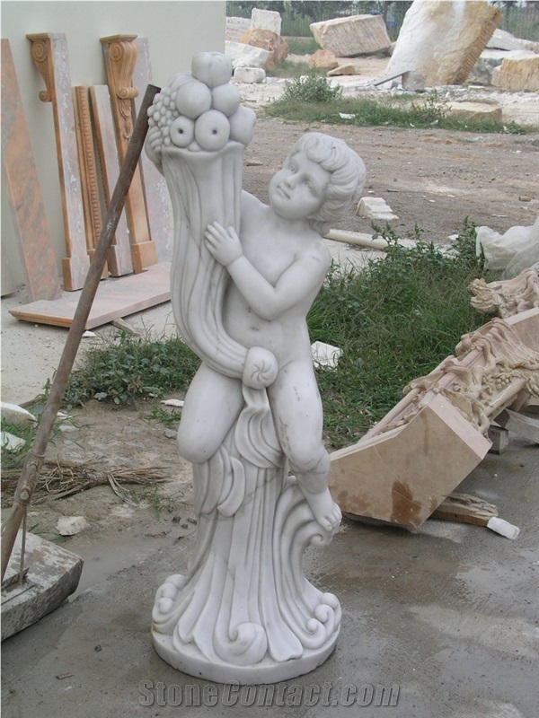 Marble Stone Human Sculptures Marble Garden Statues