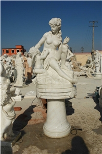 Marble Stone Human Sculptures