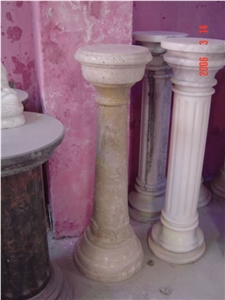 Pedestals Table Bench Vase Marble Stone Fireplace Sculpture Table