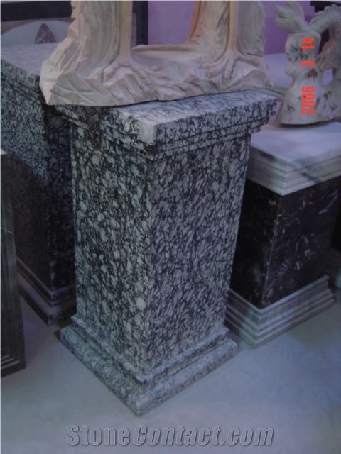 Pedestals Table Bench Vase Marble Stone Fireplace Sculpture Table