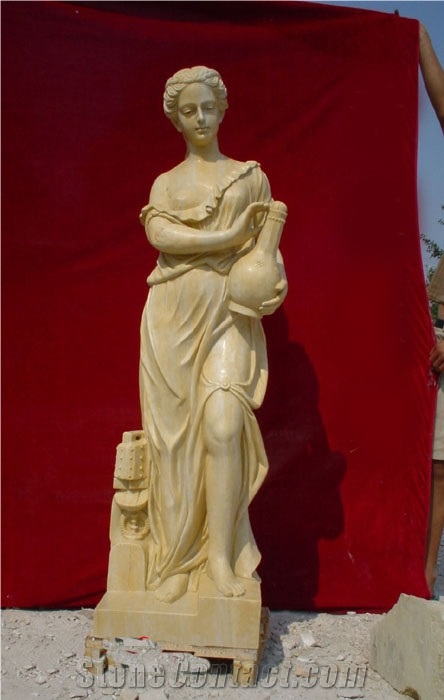 Portrait Sculpture Marble Stone Statue Hand