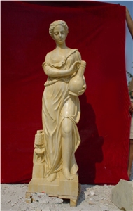 Portrait Sculpture Marble Stone Statue Hand