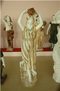 Portrait Sculpture Marble Stone Statue Hand