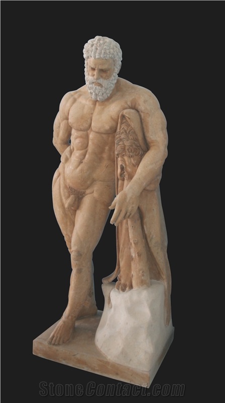 Sculpture Carved Portrait Statue Marble Stone