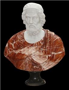 Sculpture Handmade Marble Stone Design Roman