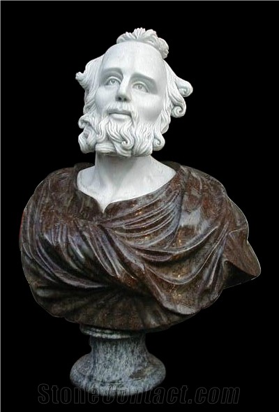 Sculpture Handmade Marble Stone Design Roman
