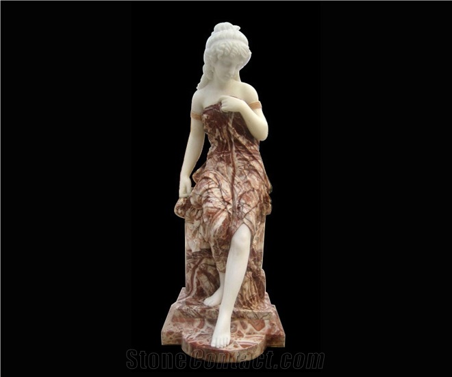 Sculpture Handmade Marble Stone Design Roman