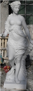 Sichuan White Marble Sculptures, Western Statue