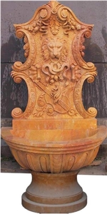 Stone Wall Fountains/ Sculptured Garden Fountain