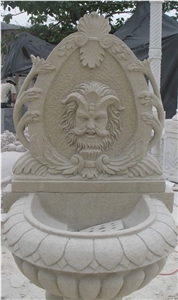Stone Wall Fountains/ Sculptured Garden Fountain