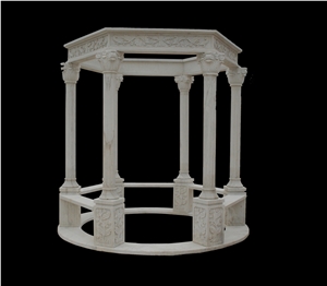 Western Style Stone Gazebo,Handcaeved,Pavilions
