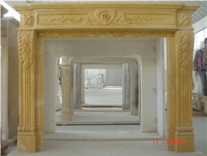 White Marble Fireplace Mantels Stone Surrounds