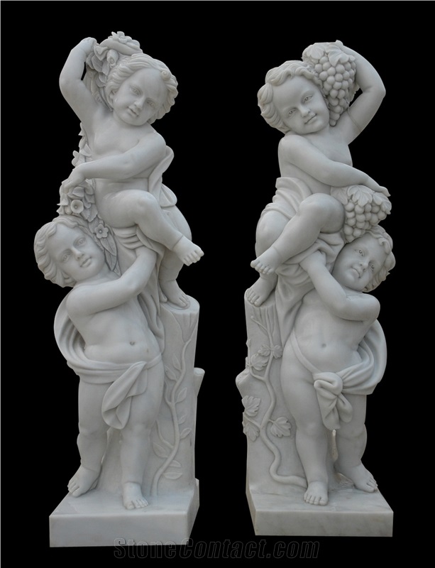 White Marble Statues, Human Sculpture,Handcarved,Abstract Sculpture