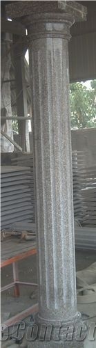 Beige Marble Column Shafts Capitals Pillars Roman Columns