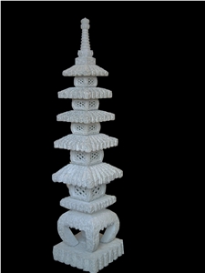 China Granite Lanterns Grey Granite Lamp