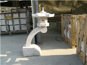 China Granite Lanterns Grey Granite Lamp