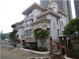 Private Villas Exterior Wall Decoration Dimension Stone Mideast Beige