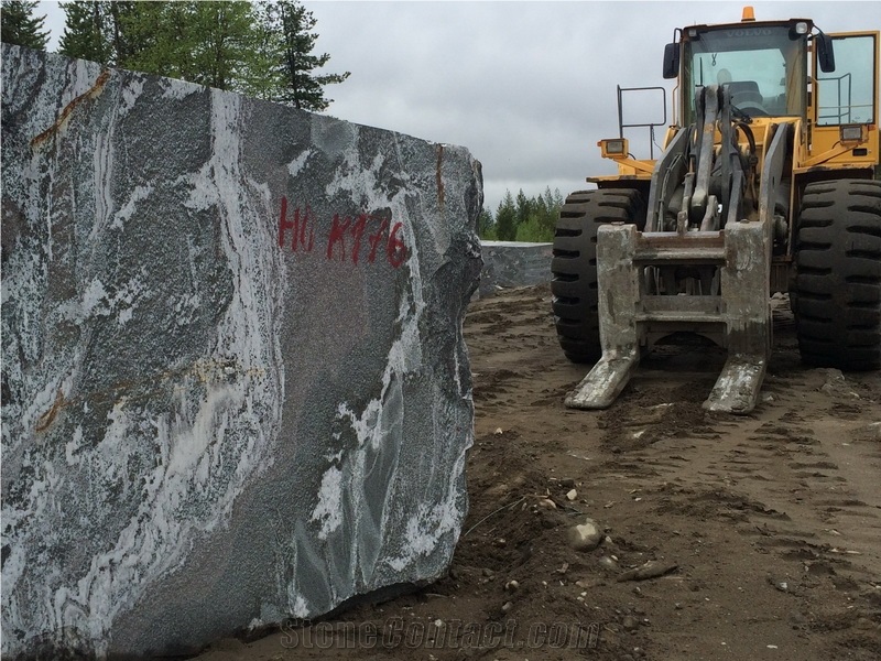 Nordic Sunset Granite- Nigrozero Tundra Granite Blocks