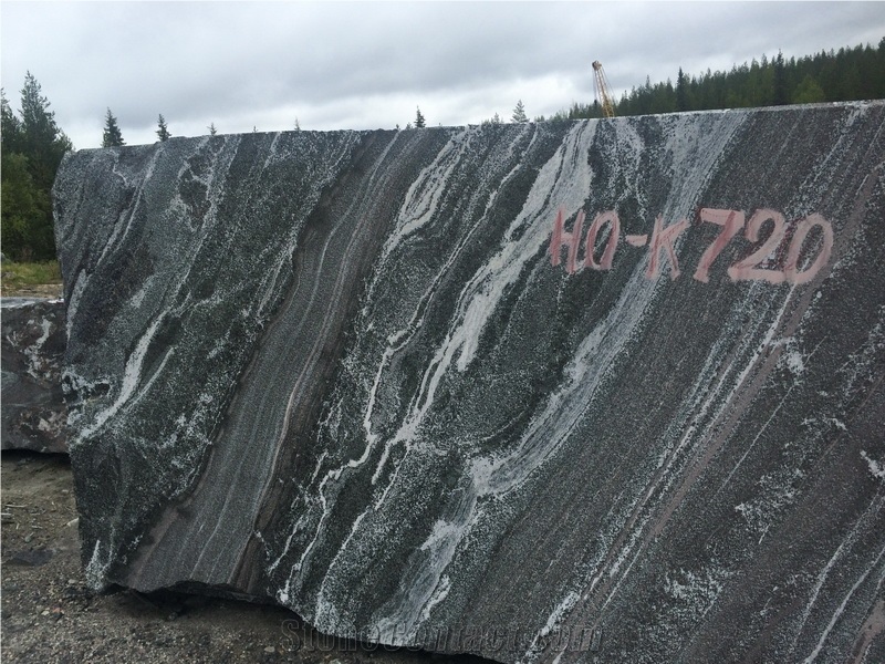 Nordic Sunset Granite- Nigrozero Tundra Granite Blocks
