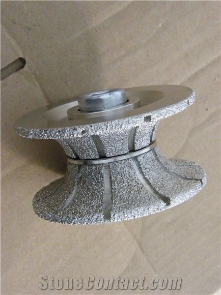 Vacuum Brazed Diamond Router Bit for Marble. Granite Grinding