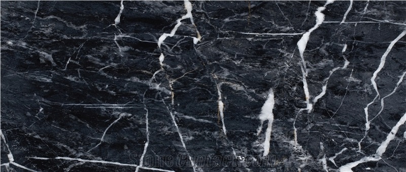 Karacabey Black Marble Slabs & Tiles, Turkey Black Marble