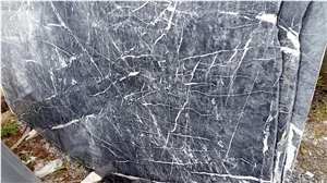 Karacabey Black Marble Slabs & Tiles, Turkey Black Marble