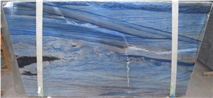 Royal Blue Macaubas Quartzite Slabs