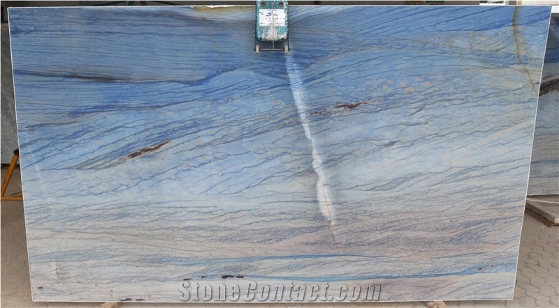 Royal Blue Macaubas Quartzite Slabs