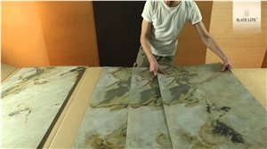 Slate-Lite Ultra Thin Ledge Stone Wall Panels, Flexible Stone Veneer