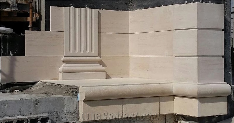 Saint Pierre De Bourgogne Limestone Building Stones, Cornices