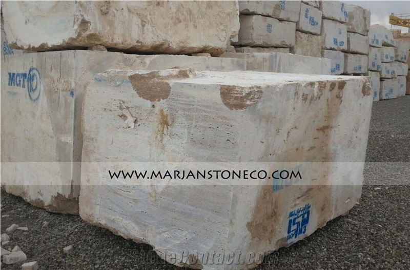 Chocolate Travertine Block