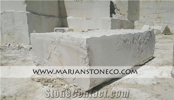 Iran White Limestone Block