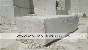 Iran White Limestone Block Iran White Limestone Block