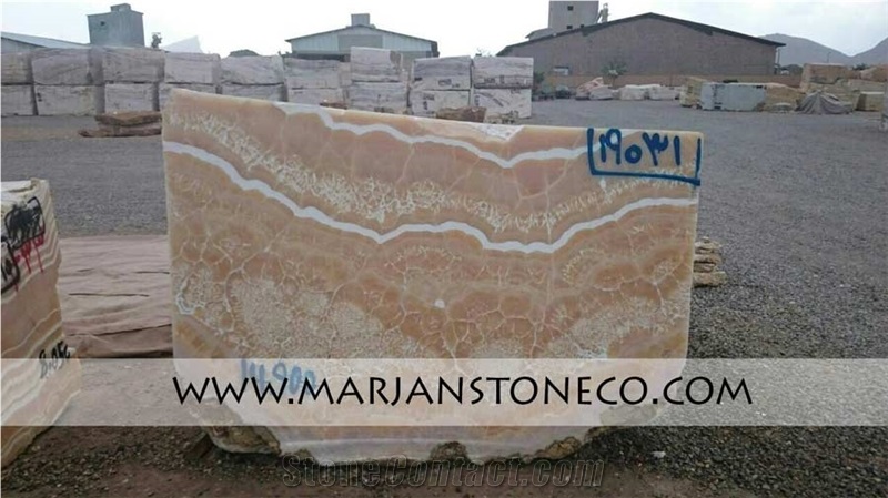 Orange Onyx Block