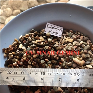 Natural Brown Mini Pebble Stone