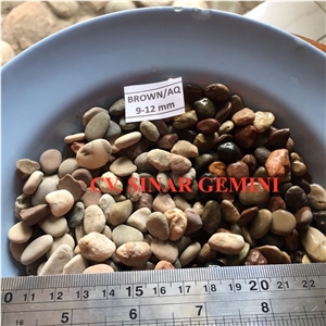 Natural Brown Mini Pebble Stone