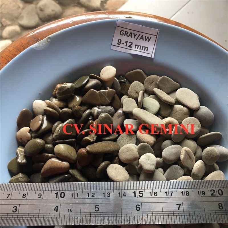 Natural Gray Mini Pebble Stone