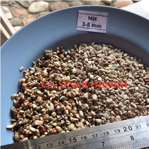 Natural Multicolor Mini Pebble Stone