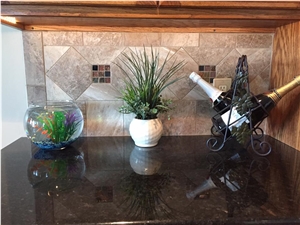 Brown Eyes Granite Kitchen Counter Tops