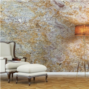 Typhoon Gold Granite Slabs