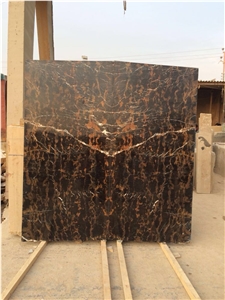 Black Gold Marble Slabs