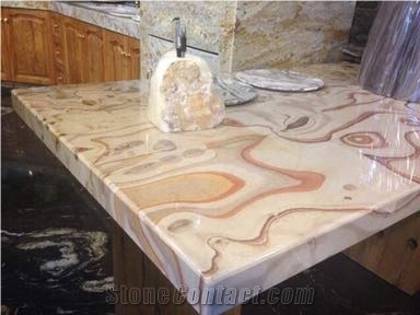 Picasso Quartzite Block